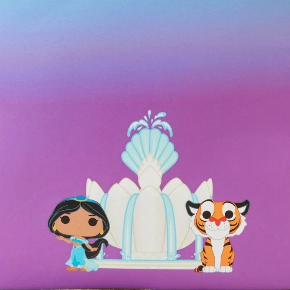 Limited Edition Bundle Aladdin 30th Anniversary Palace Mini Backpack and Pop NWT
